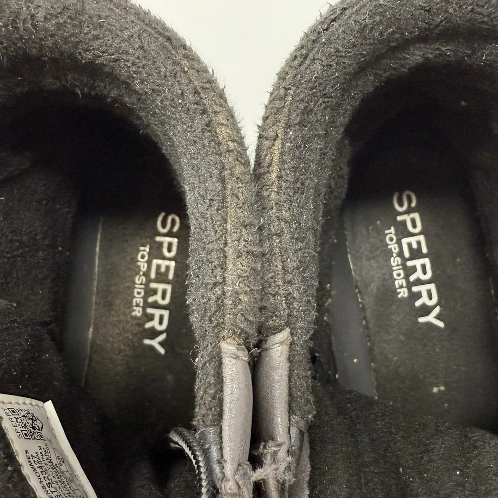 Sperry Men's‎ Avenue Duck Waterproof Boots GREY/BLACK - Size 10 Rain Snow